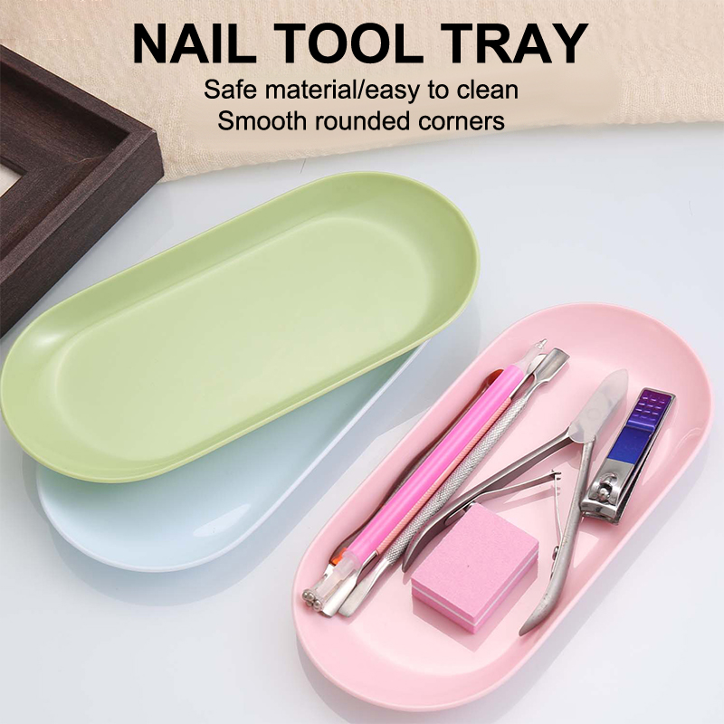Nail Art Zone - Z. Baki Penyimpanan Kosmetik Plastik, Peralatan