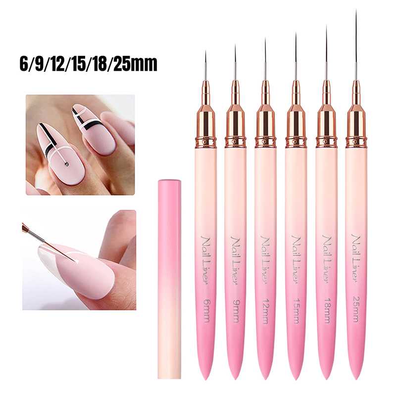 Nail Art Zone - Sweet-Z 6 Buah Kuas Kuku Liner