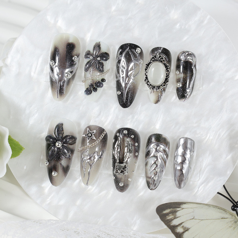 24PCS Stiker kuku desain ukira - Nail Art Design ulasan dan harga