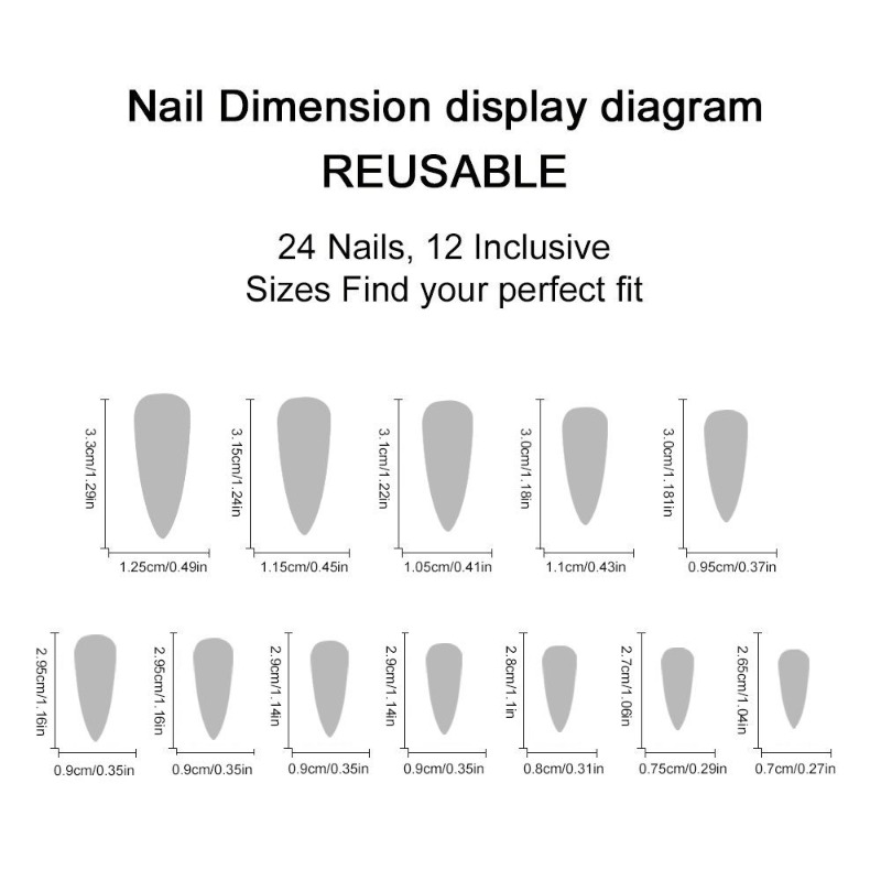 24PCS Kuku Palsu Stiletto Panj - Nail Art Zebra ulasan dan harga
