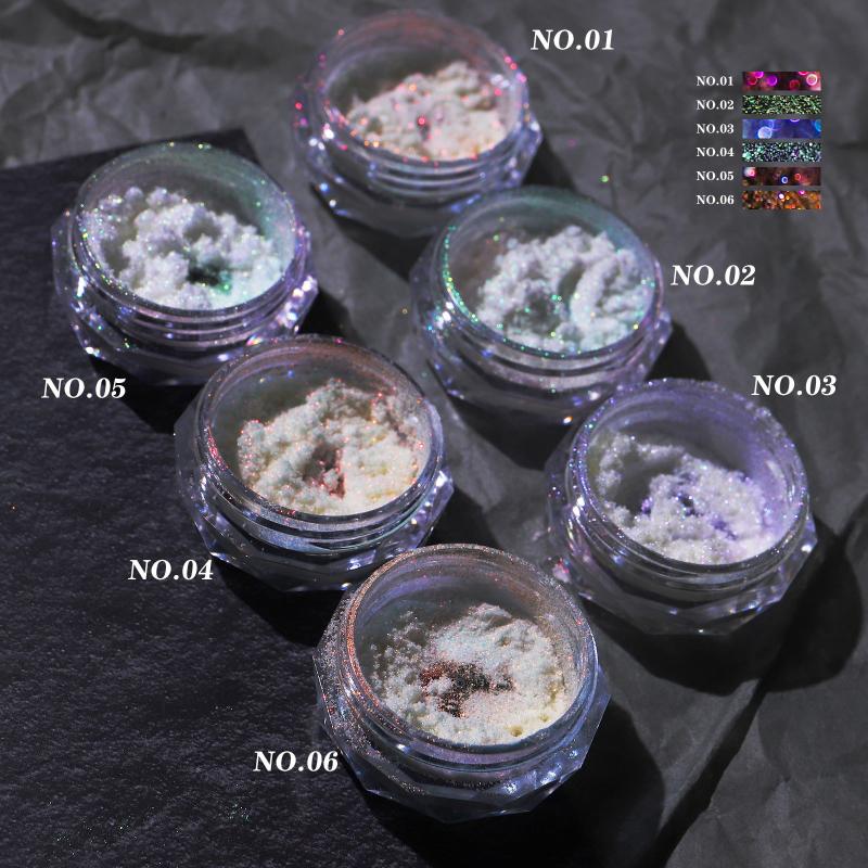 Z. Bubuk Pigmen Gel Cermin Pel - Nail Art Zone ulasan dan harga
