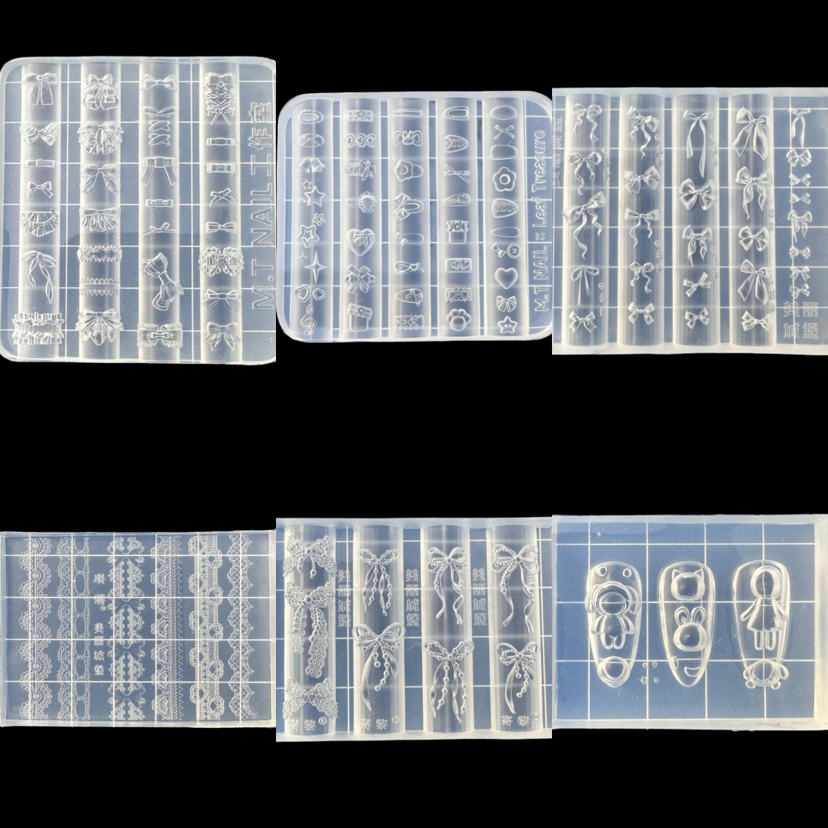 Z. Cetakan Kuku Silikon 3D Ben - Nail Art Zone ulasan dan harga
