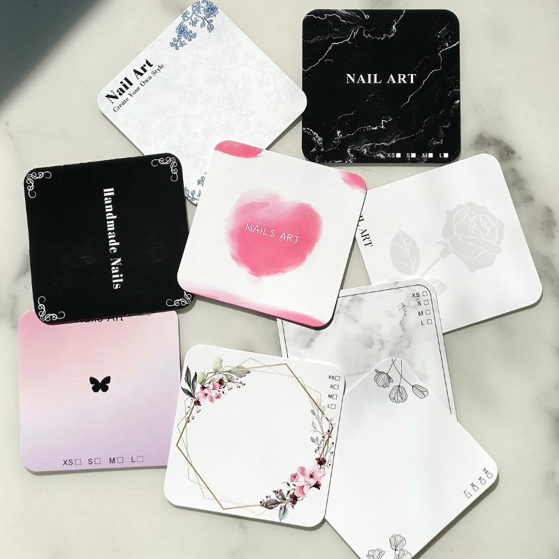 Kartu pajangan kuku palsu hand - Nail Art Zone ulasan dan harga