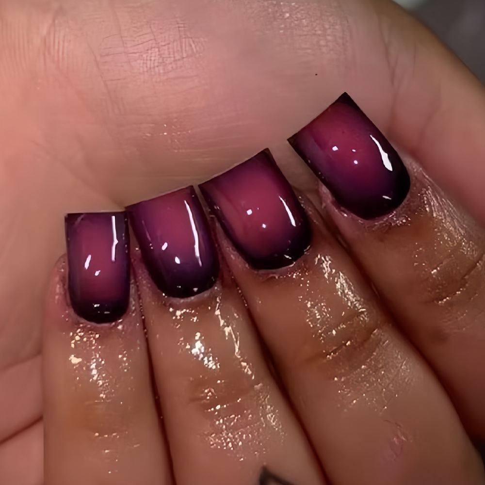Kuku palsu pendek berbentuk pe - Nail Art Flower ulasan dan harga
