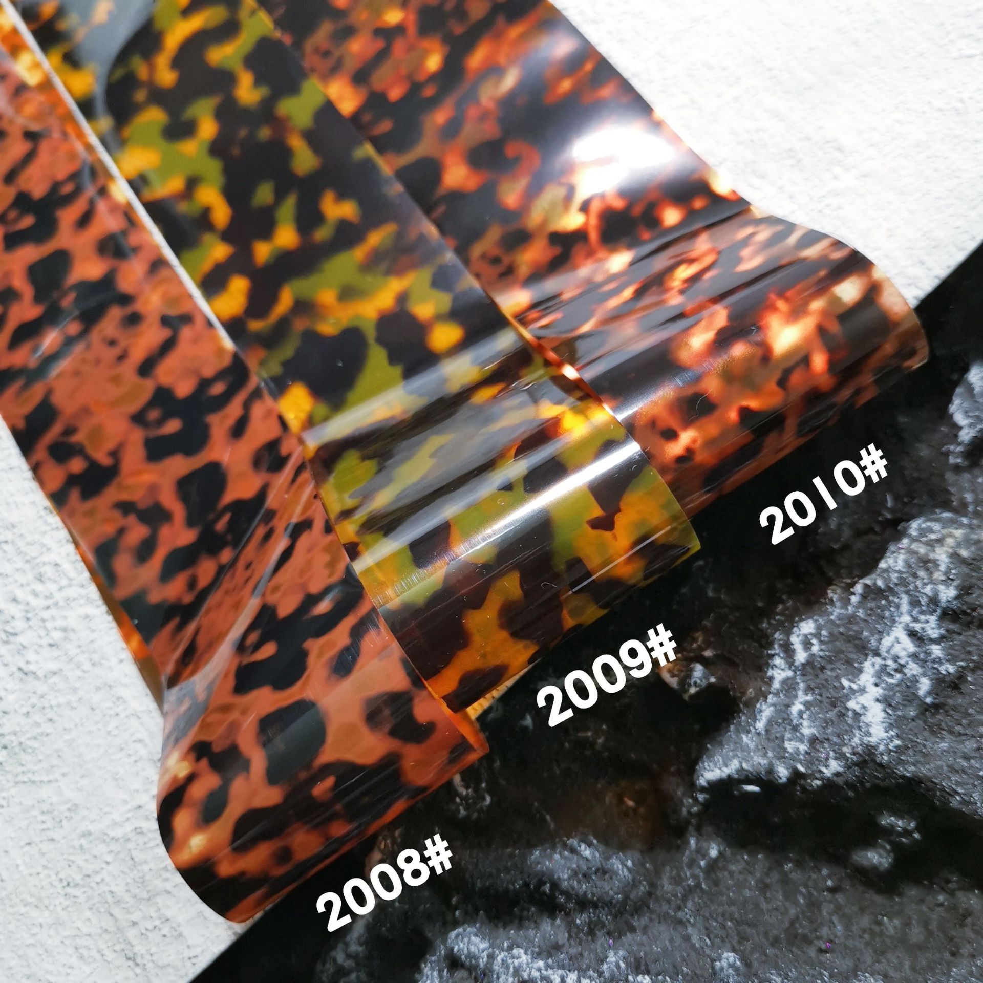 1Rol 100CM * 4CM Desain Amber  - Nail Art Zebra ulasan dan harga