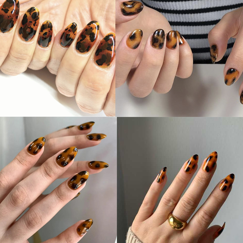 1Rol 100CM * 4CM Desain Amber  - Nail Art Zebra ulasan dan harga