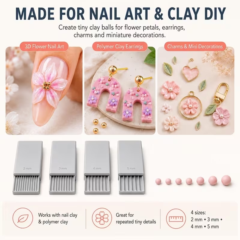 Alat Pembuat Bola Gel Tanah Li - Nail Art Design ulasan dan harga