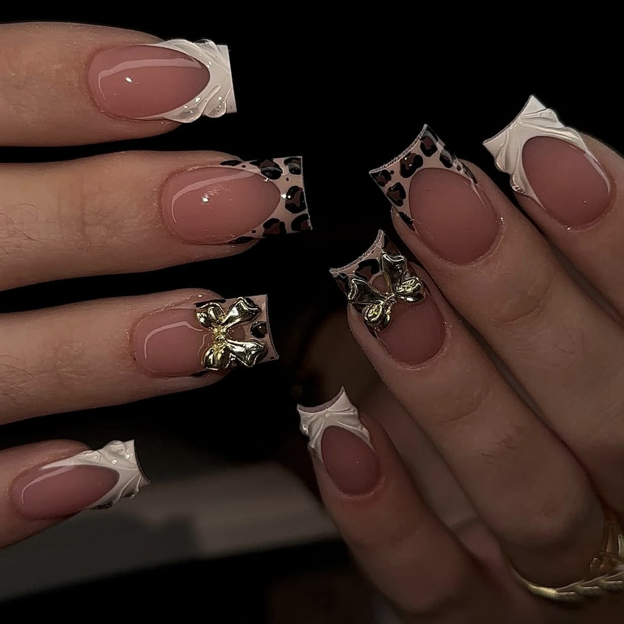 Kuku palsu pendek persegi untu - Nail Art Design ulasan dan harga
