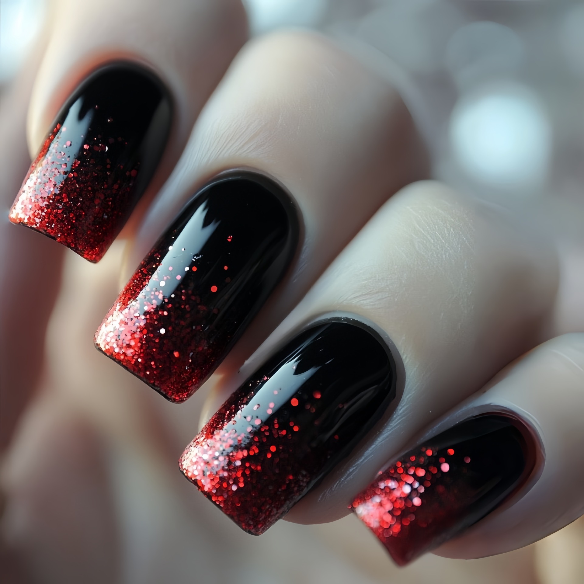 Kuku palsu pendek sedang grada - Nail Art Design ulasan dan harga